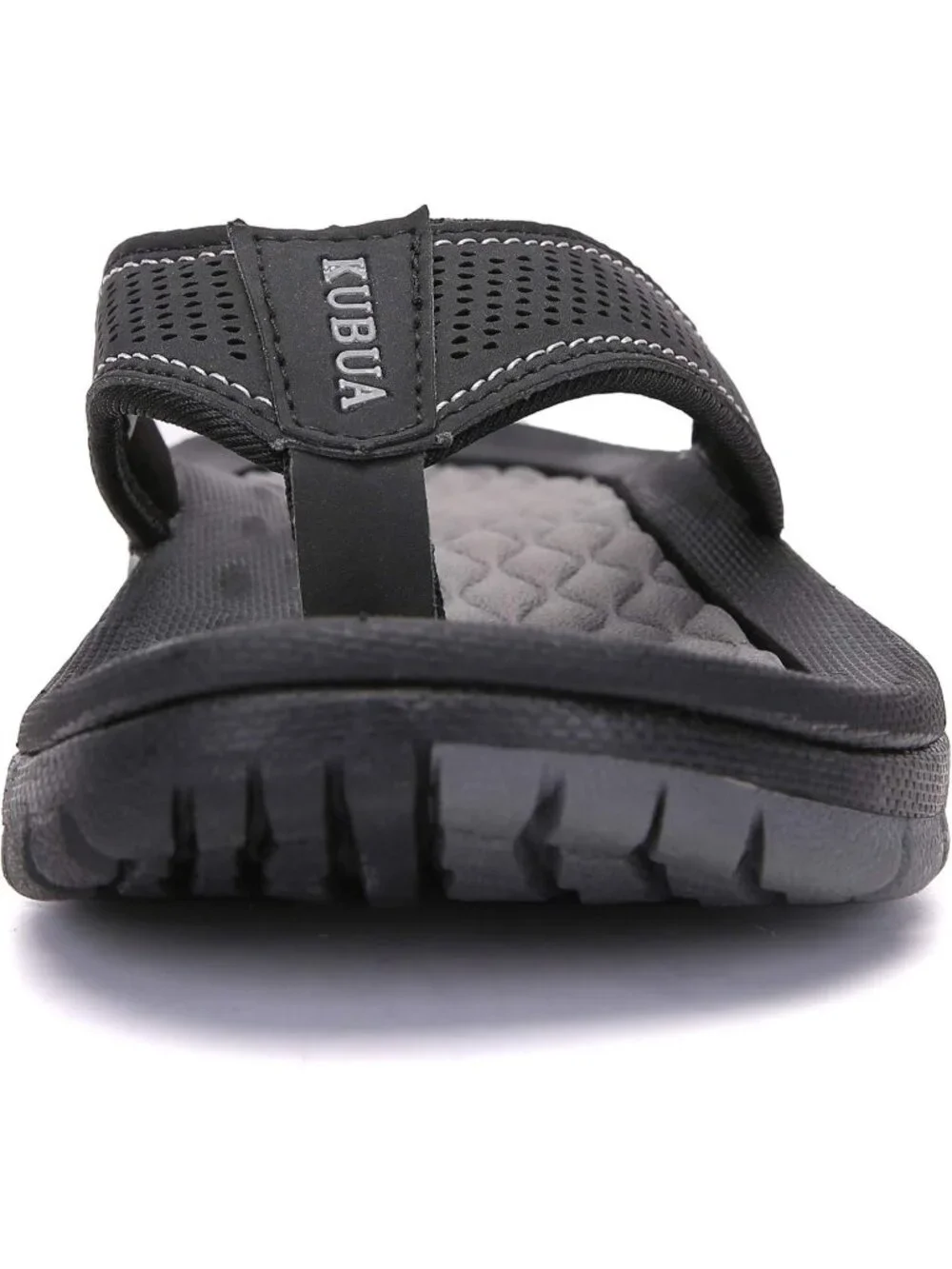 Men's Black Beach Flip-Flops Water Casual Outdoor Athletic Thong Sandal Slipper